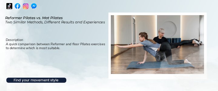 Reformer Pilates vs. Mat (Classic) Pilates — Which Is Right for You?